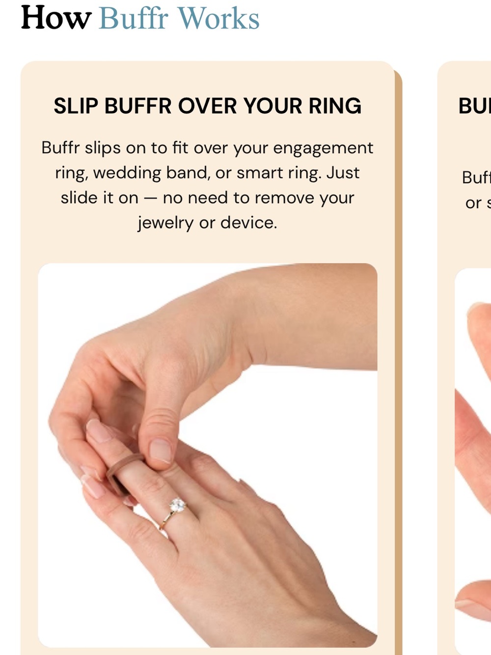 Buffr Silicone Ring Protector - Picture 4 of 5